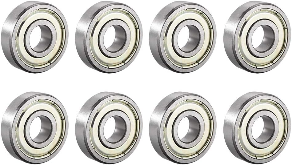 Cuscinetti A Sfera R1660ZZ - 6x16x5 Mm - Doppia Schermatura - Acciaio Cromato - 2 Pezzi - Foto 3