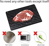 Defrosting Tray - Quick Thawing Plate for Meat & Fish view 4
