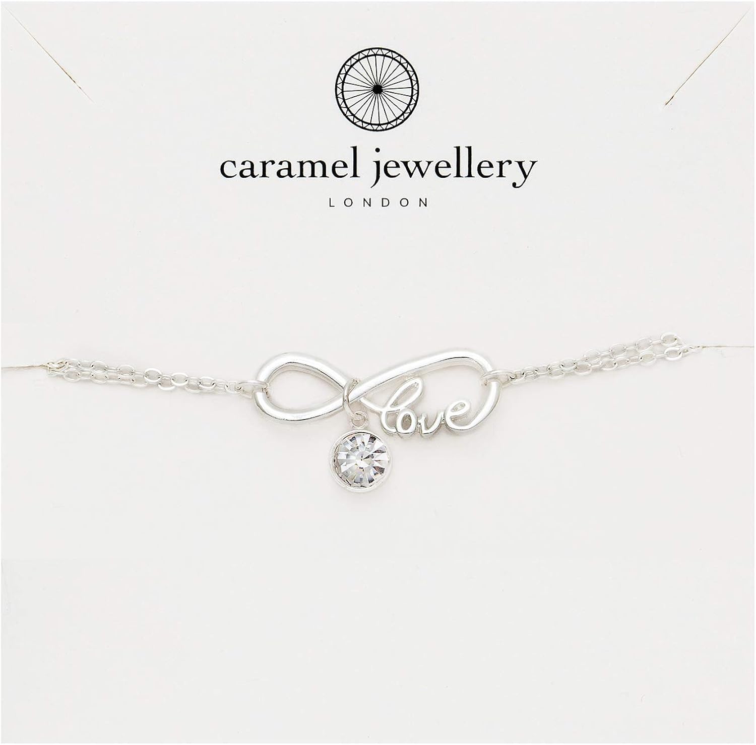 Caramel Jewellery London for The Love of Sparkle Infinity Friendship