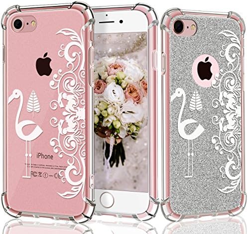 iPhone 6 Case,iPhone 6s Case,STARME Clear Mandala Henna Floral Protective TPU Bumper Cute Case for iPhone 6/iPhone 6s (4.7inches)