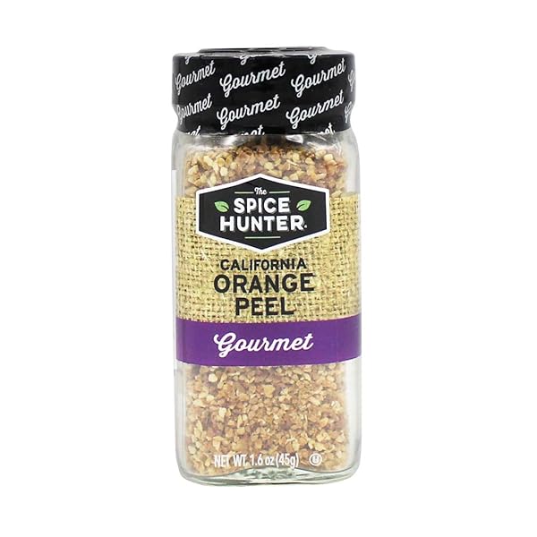 THE SPICE HUNTER ORANGE PEEL, GRANULATED, 1.6 OUNCE...