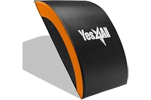 Yes4All Abdominal Exercise Pads, Foldable Ab Workout Equipment for Home Gym Core Training & Back Stretching, Sit Up Mat for Floor Exercises