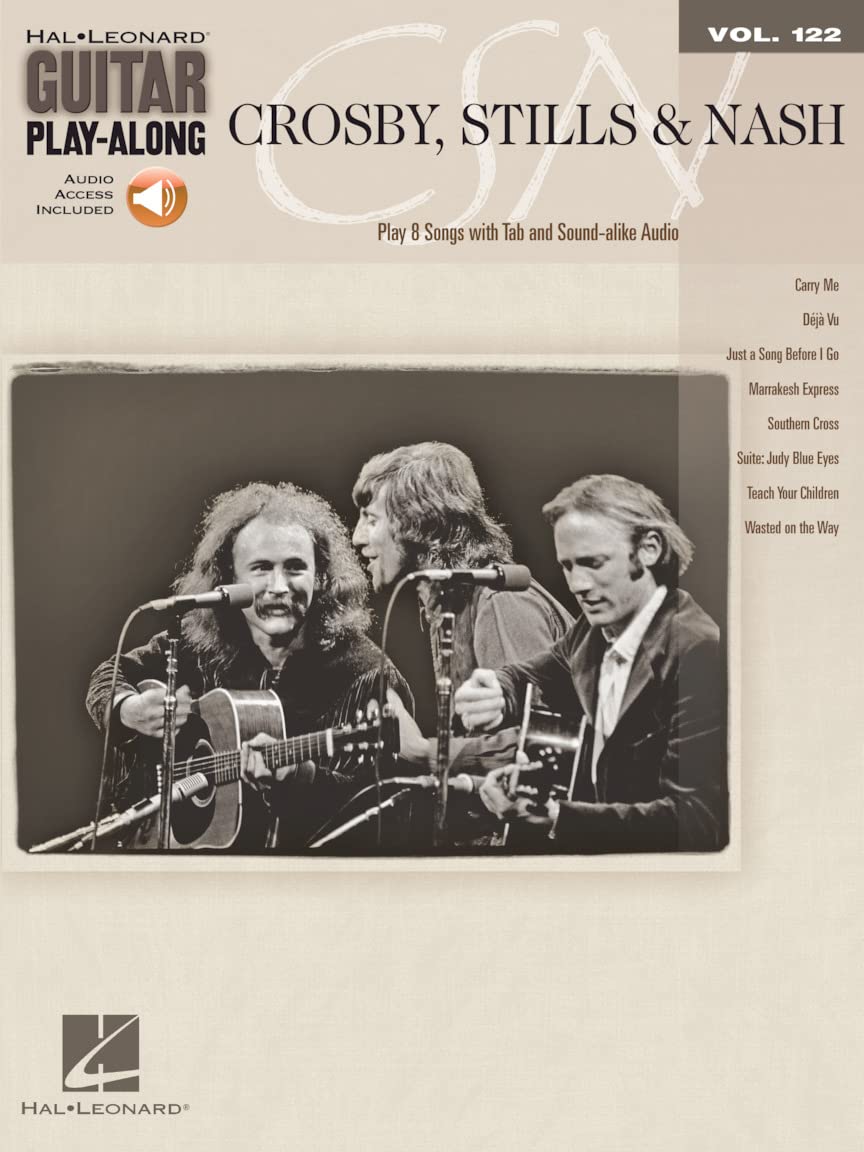 Crosby, Stills & Nash: Guitar Play-Along Volume 122 (Hal Leonard Guitar Play-Along)
