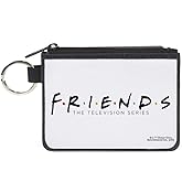 Buckle-Down Women's Standard Canvas Coin Purse Friends, 4.25" x 3.25"