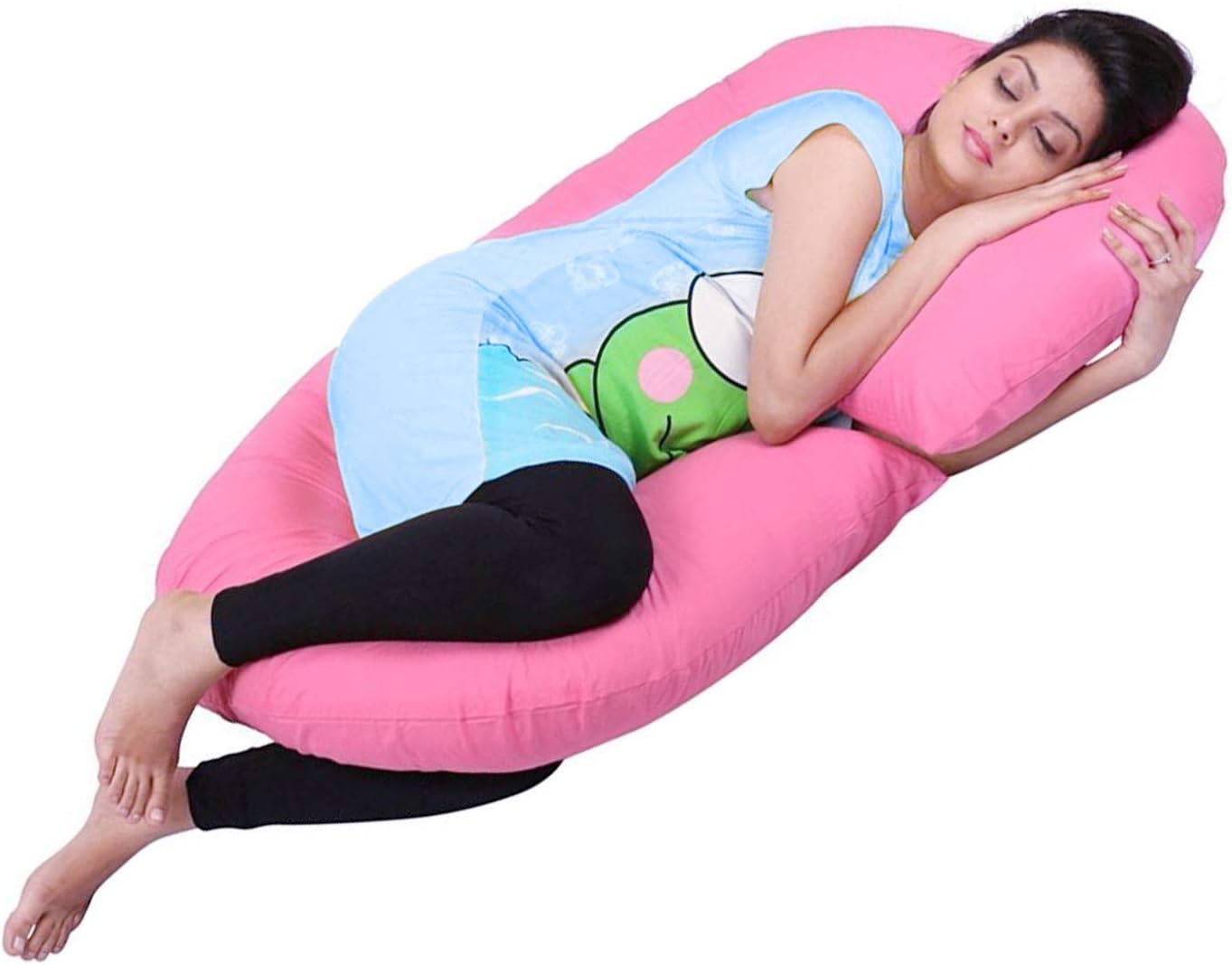 Amazon Com Aryee Full Body Pregnancy Pillow C Shaped Body Pillow