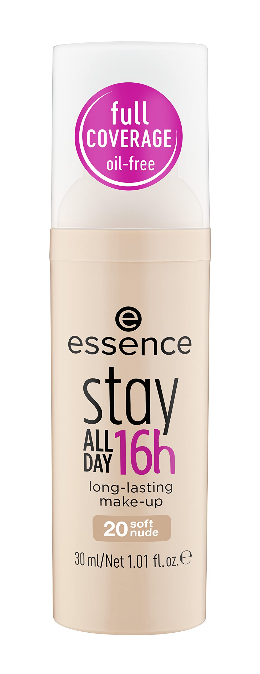 Essence Stay All Day Makeup Foundation long-lasting make-up - Soft Nude, 30 ml.