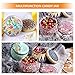 Candle Jars 6pcs Candle Making Kit Empty Metal Jar Tins Container Storage case Vintage Printed Coffee Tea Cans DIY Candle Wax Holder Jewelry Box Home Decorations Box