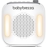 Baby Brezza Adjustable Baby Sound Machine and Night Light with 18 Sounds – Small, Portable Design for Easy Travel or Crib Use