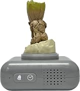 LEXIBOOK Marvel Groot Nightlight Alarm Clock Sounds Backlit LCD Grey view 6
