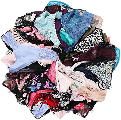 UWOCEKA Sexy Thongs for Women,Varitey of T-Backs Sexy Underwear Pack of G Strings Lacy Undies Panties Tanga