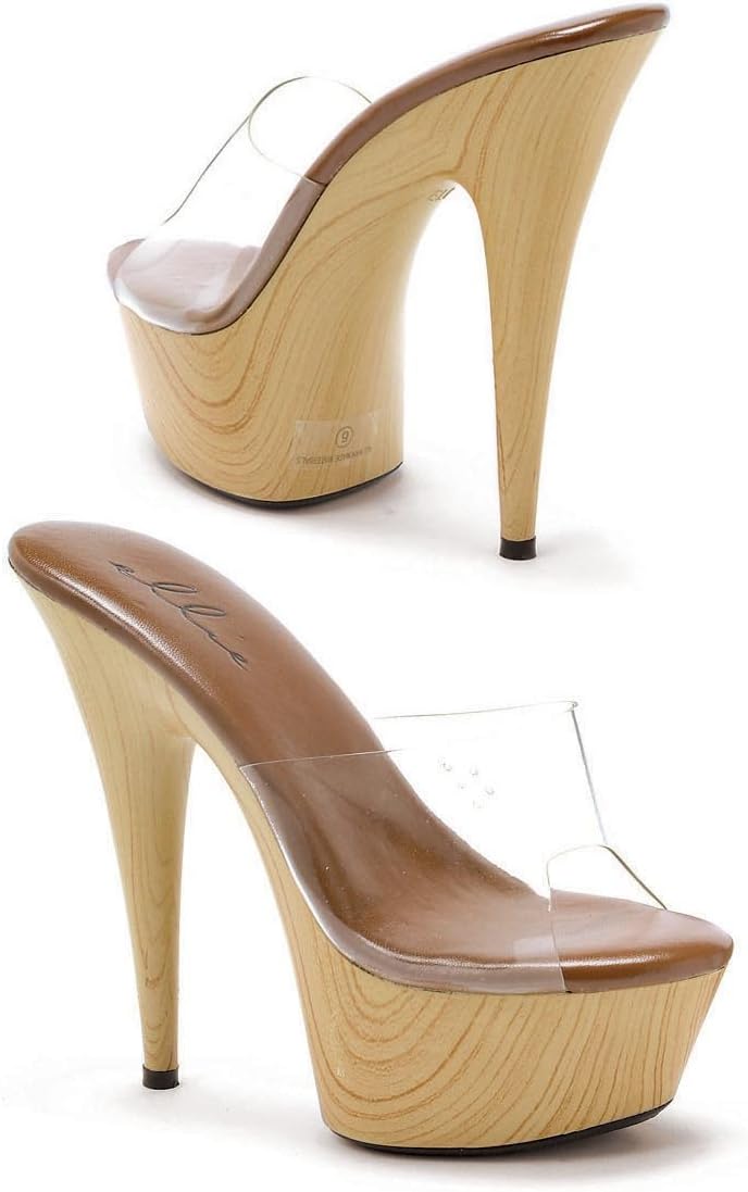 Ellie Shoes E-609-Mya 6" Pointed Stiletto Mule