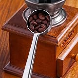 HouChanges 7 Inch Coffee Scoop with Bag Clip Stainless Steel view 6