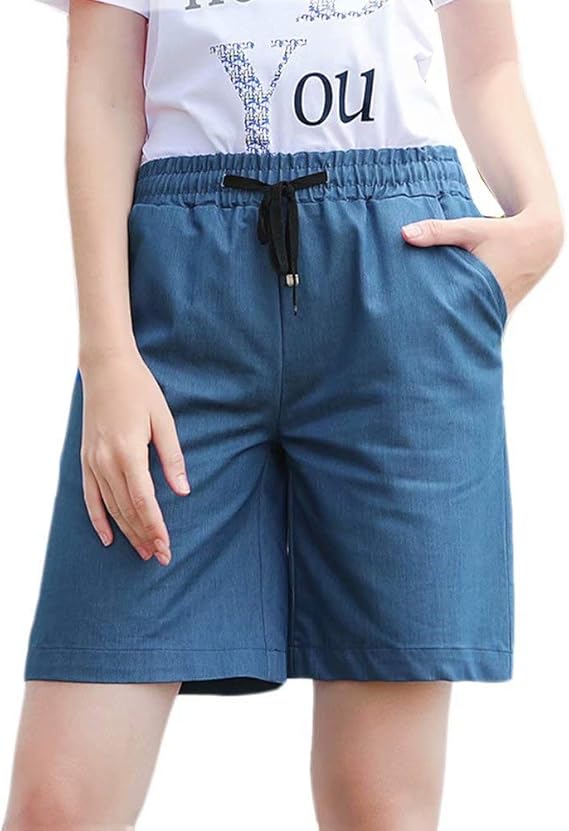 Amazon Tenflow ショートパンツ ハーフパンツ レディース チノパン 短パン 大きいサイズ ストレッチ ゆったり カジュアルパンツ 五分丈 スポーツ ショートパンツ 通販
