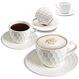Cappuccino Cups with Saucers 200CC SET OF 4