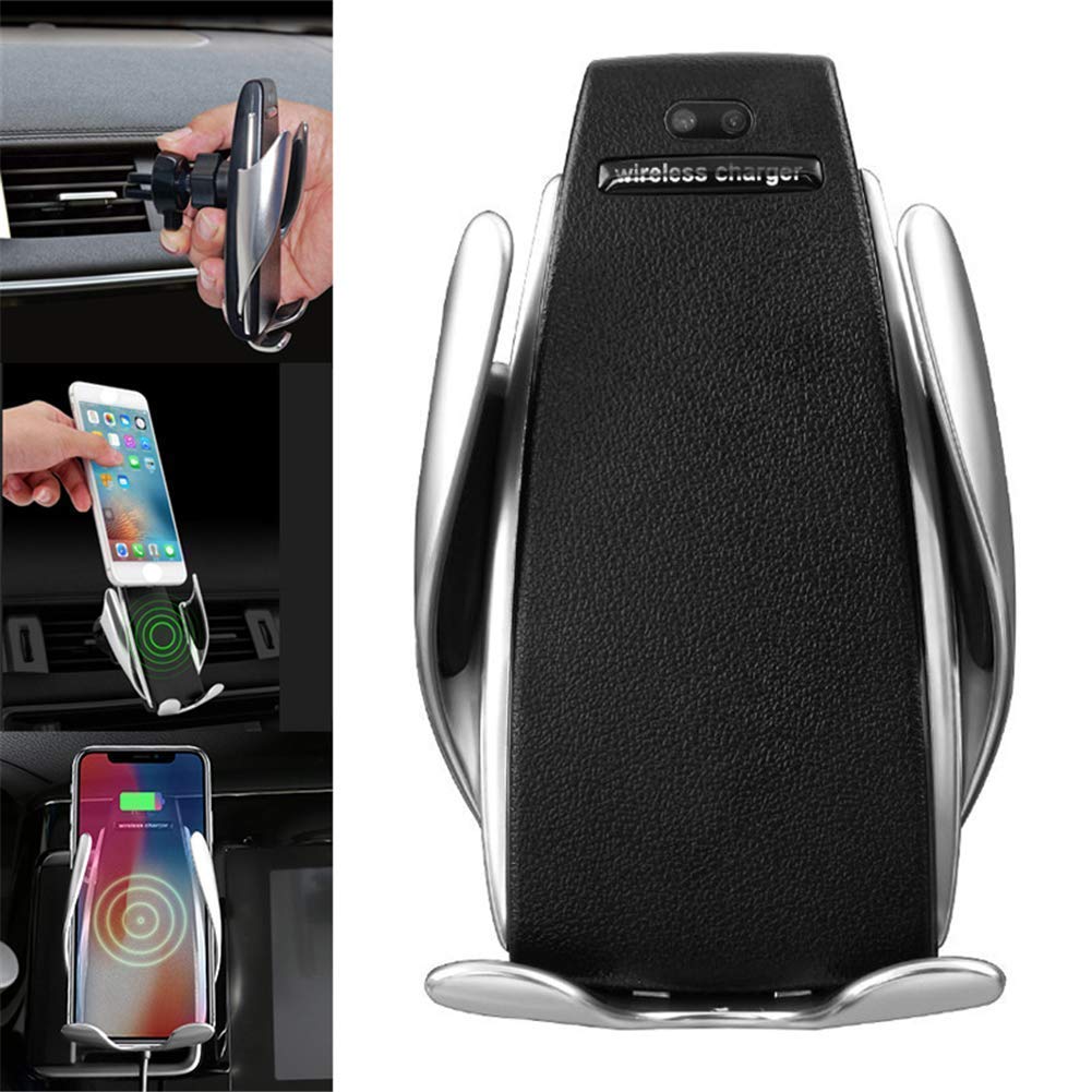 Automatic Clamping Wireless Car Charging Charger Mount Free / Fast