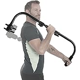Adjustable Massage Gun Holder with 32"-37" Length Range for Back, Neck, and Shoulders – Compatible with Most Massage Guns, Ergonomic Design for Hard-to-Reach Areas, Ideal Gift for Women and Men
