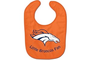 WINCRAFT NFL Denver Broncos WCRA2047714 All Pro Baby Bib