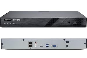 ONWOTE 4K 32 Channel NVR PoE IP Security Video Audio Recorder, Support 32CH Input 8MP/ 6MP/ 5MP, Multi-Mode Recording, NO Hard Drive, Work with PoE Switch, Support All ONWOTE PoE Camera