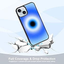 MMYAJT Evil Eye Aura Phone Case Fit for iPhone 15