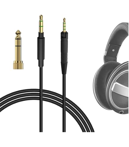 Amazon.com: GEEKRIA Audio Cable Compatible with Sennheiser HD 620S