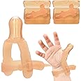 Elfzone Thumb Sucking Stop for Kids - 15 Months Baby - Adjustable Thumb Guard for Thumb Sucking Silicone Thumb Sucking Treatment Kit for 15-36 Months Baby, suitable for 1.6-1.95" Wide Wrist