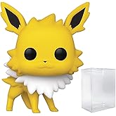 POP Pokemon - Jolteon Funko Vinyl Figure (Bundled with Compatible Box Protector Case), Multicolor, 3.75 inches