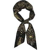 SHBYYGR Head Scarf Hair Neck Scarves for Women Fashion Purse Bag Scarfs Handbags Silky Satin Headscarf Charms