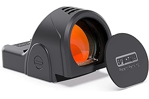 OpticGard Scope Cover Compatible with Trijicon SRO Protect Your Optic While in Action from Stray Casing Drops Easy Snap On Includes a Detachable Lens Cover for Target Training Assistant Practice