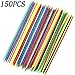 YANQINQIN Colorful Pick Up Sticks,Toys for Fun Family Parent-Child Games 6.3Inch Long, Nostalgic Games