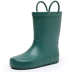 LANCDON Toddler Rain Boots for Boys and Girls