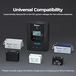 Renogy Rover 30A 12V/24V Auto DC Input MPPT Solar