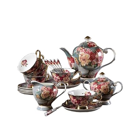 Whygry Juego de Taza de café de cerámica, Taza Resistente al Calor ...