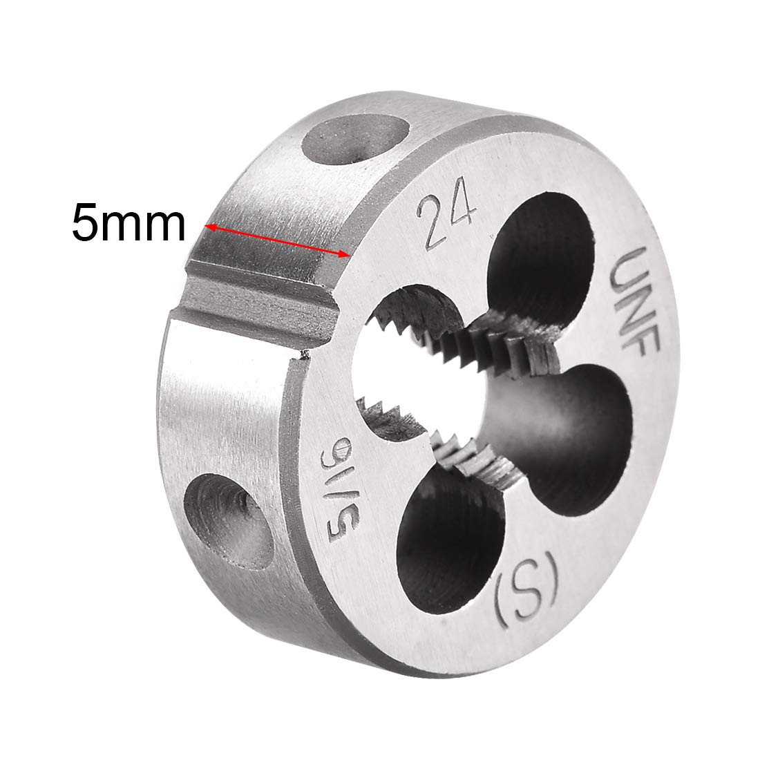 Die Round Hand Right UNF 24 5/16 uxcell Machine Steel) Speed (High HSS