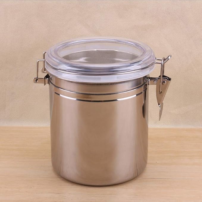 TriGold Stainless Steel Storage Jars Kitchen,Food Container