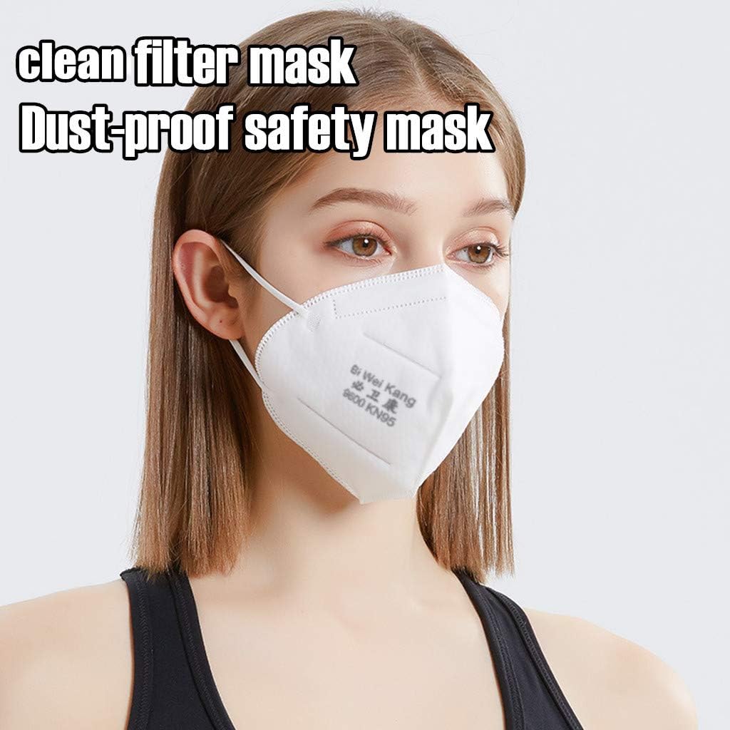SEXYTOP 1pcs PM2.5 Activated Carbon N95/FFP3/KN95 95% Filtration Mouth mäsk Anti Haze Breathing Insert Protective mäsk Anti Spit Dust Mouth mäsk Filter-Slice 6-Layers Non-Woven Face mäsk