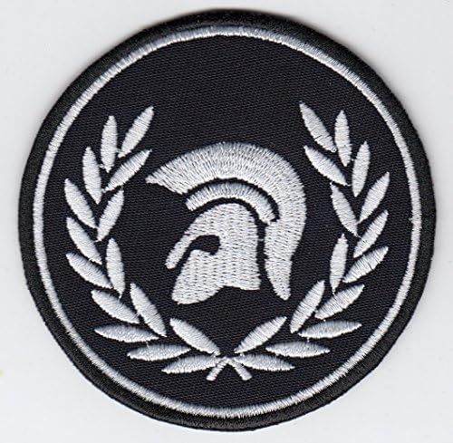 Trojan Wreath - Embroidered Patch, BUY 3 GET 4, 3,2 X 3,2 (Inches)
