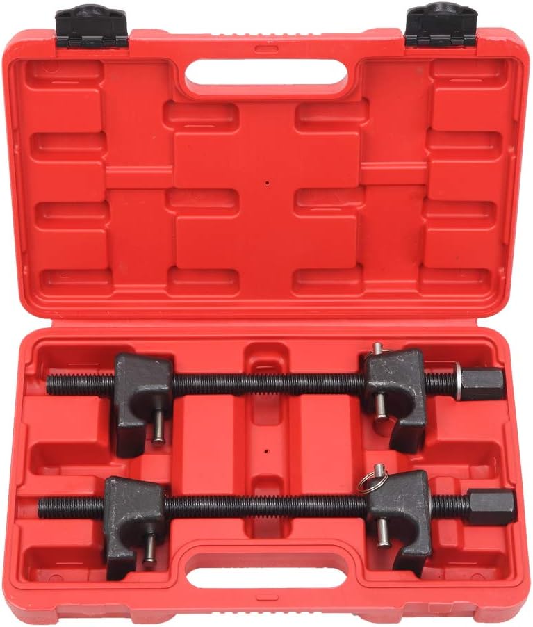 TRIL GEAR 2pc 300mm Heavy Duty Macpherson Strut Coil Spring Compressor Remover Installer Tool Kit w/Case