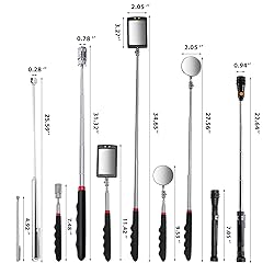 Telescoping Magnetic Pick Up Tool with 1 lb and 15