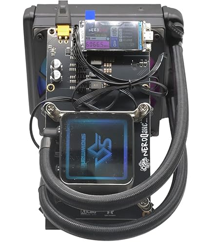 Amazon.com: Bitcoin Miner Nerdqaxe++ Hydro 4.8TH/S 75W Silent Low