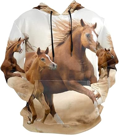 girls horse hoodies