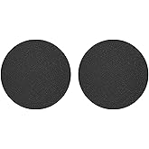 Vnncxuy 2PCS Car Cup Holder Coasters, Anti-Slip Embedded Carbon Fiber Auto Cup Holder Pads, Waterproof Vehicle Interior Decor