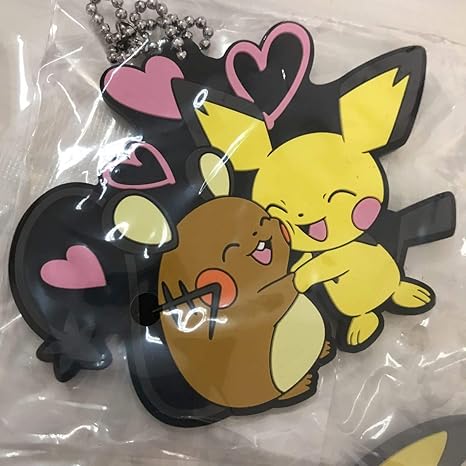 Amazon Co Jp ポケモン デデンネ 一番くじ デデンネのなかよしビッグラバーキーホルダー ラバー キーホルダー ピチュー Hobby