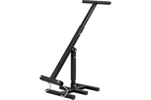 MIGODA Manual Trash Compactor, 120-360L Garbage Compressor for all kinds of Garbage, Waste Recycling Hand Tool for Outdoor, Kitchen, Garden Restaurant and Office,Black