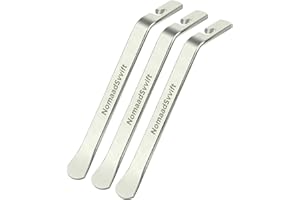 NomaadSvvift Bicycle Tire Levers, Iron Tire Spoons, Professional Bike Tire Removal Tool for Road, Mountain Bike, etc