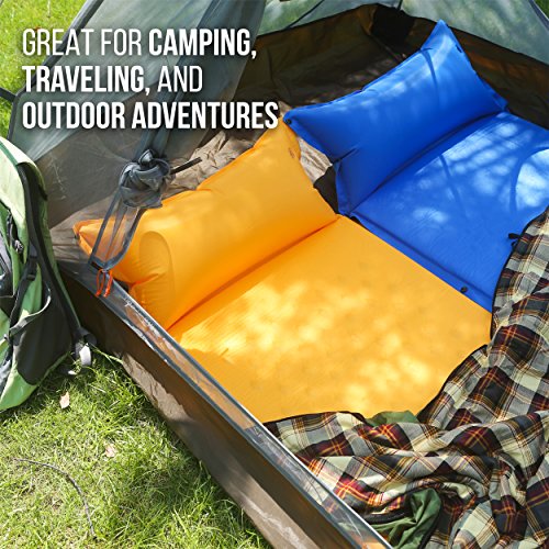 Camp Solutions Lightweight Sleeping Pad Self Inflating Camping Pad