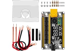 2400A Peak Current Spot Welder Control Board 99 Gears Adjustable with Housing 6 MOS Tubes High Speed Singlechip for DIY Batte