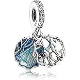 Doyafer 925 Sterling Silver Christmas Deer Pendant Charm For Women Bracelet, Holiday Birthday Gifts For Friends And Family, Diy Bracelet Charm Jewelry