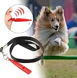 kuou 2 Pcs Professional Dog Whistle ABS Plastic with Lanyards High Pitch view 4