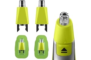 colorski 2 pcs Nose Hair Trimmer Replacement Blades Heads Compatible with Philips Norelco Onelade & OneBlade pro Shaver Ear and Eyebrow Trimmer
