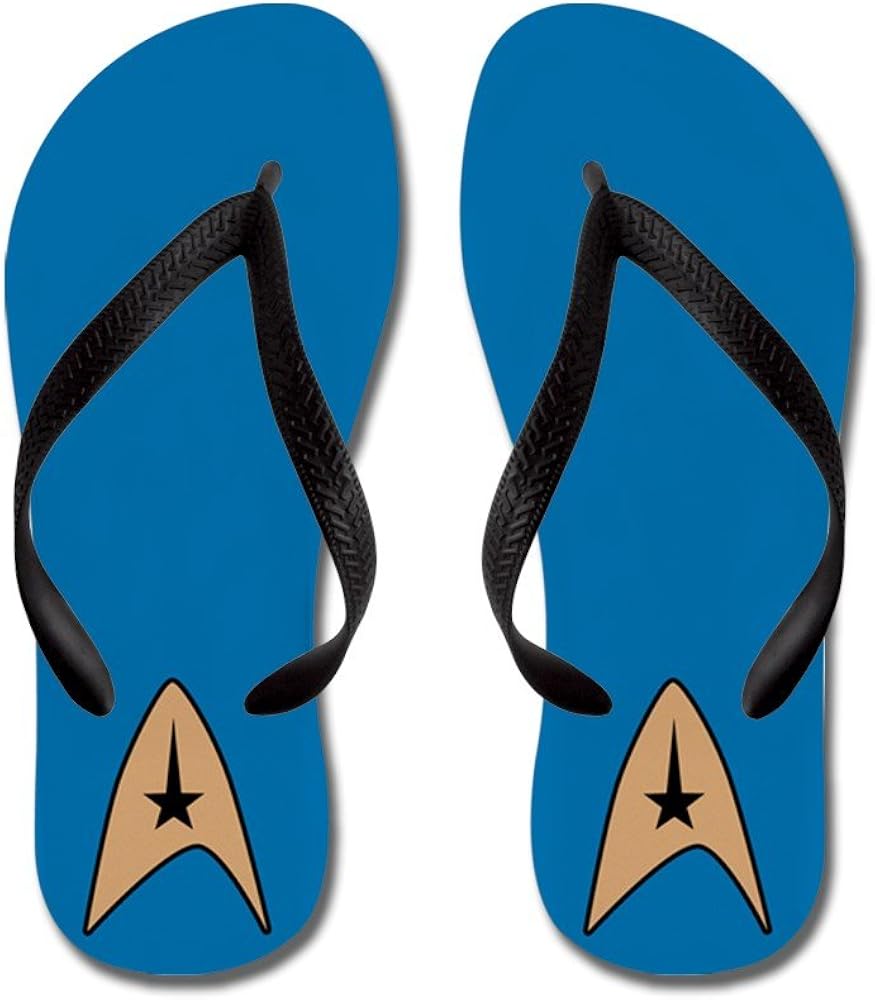 star trek flip flops